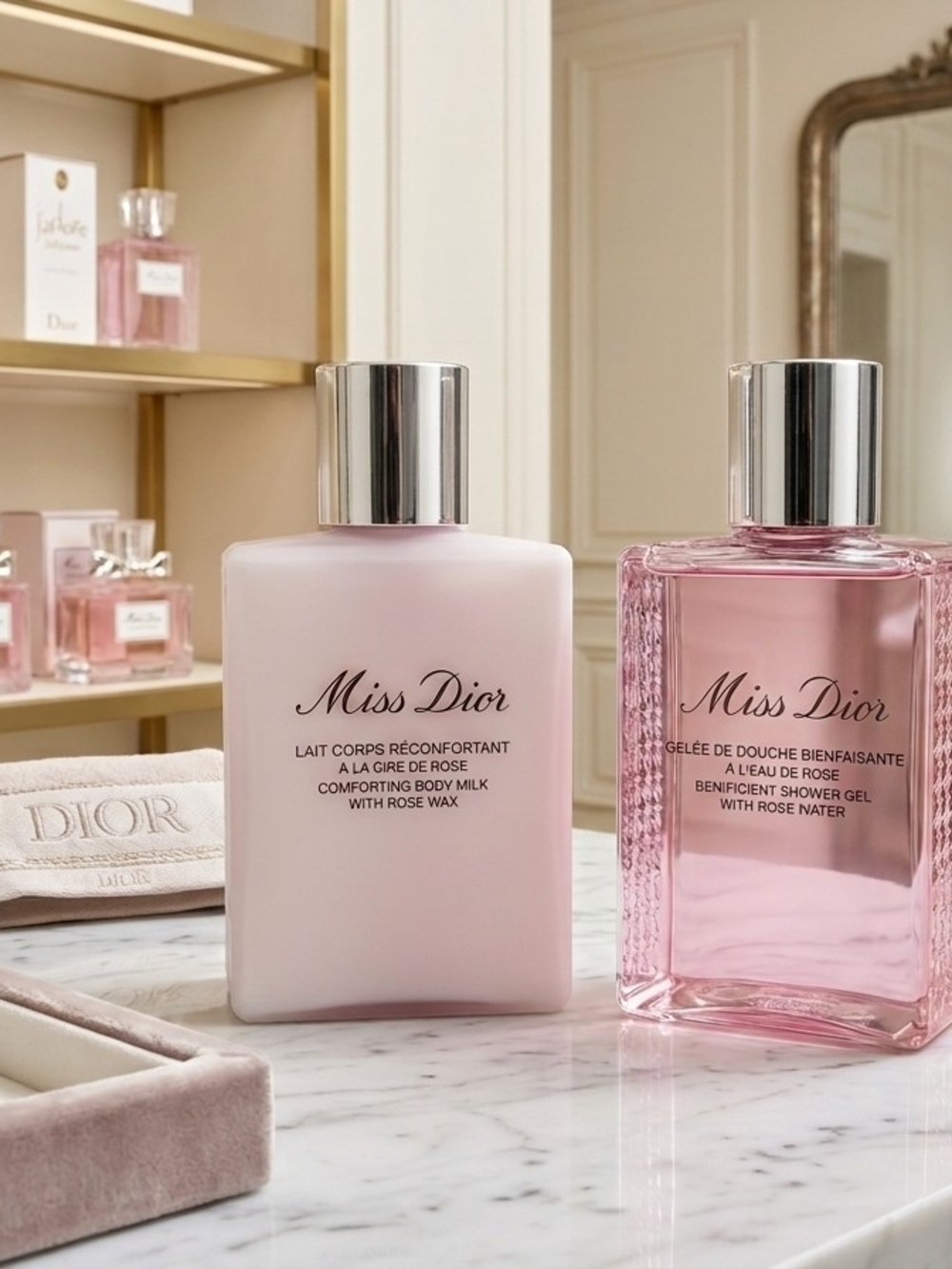 Dior Miss Dior Body Milk & Shower Gel 5.9 OZ Each-NWOT!